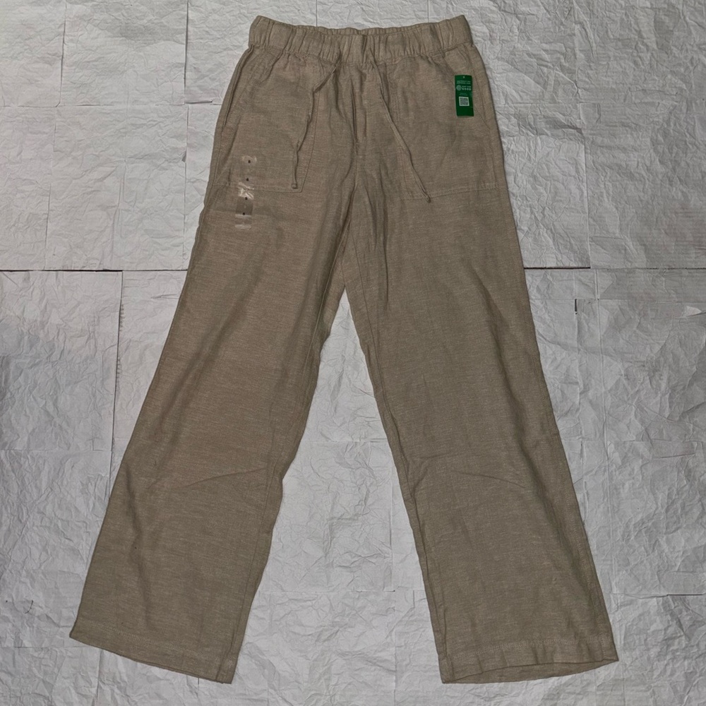 Gap Pants Mens XS (X-Small) Flowy Drawstring Khaki - New with Tags - MSRP $49.99